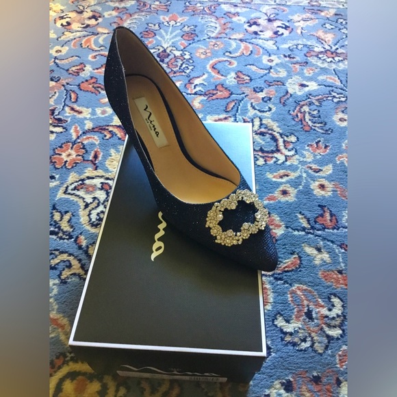 Nina Shoes Shoes - Nina stunning sparkle pump with bling
